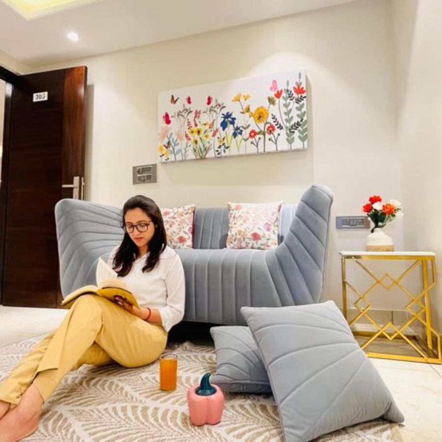 Zen Suites Gurgaon - Luxe Stays Collection ภายนอก รูปภาพ